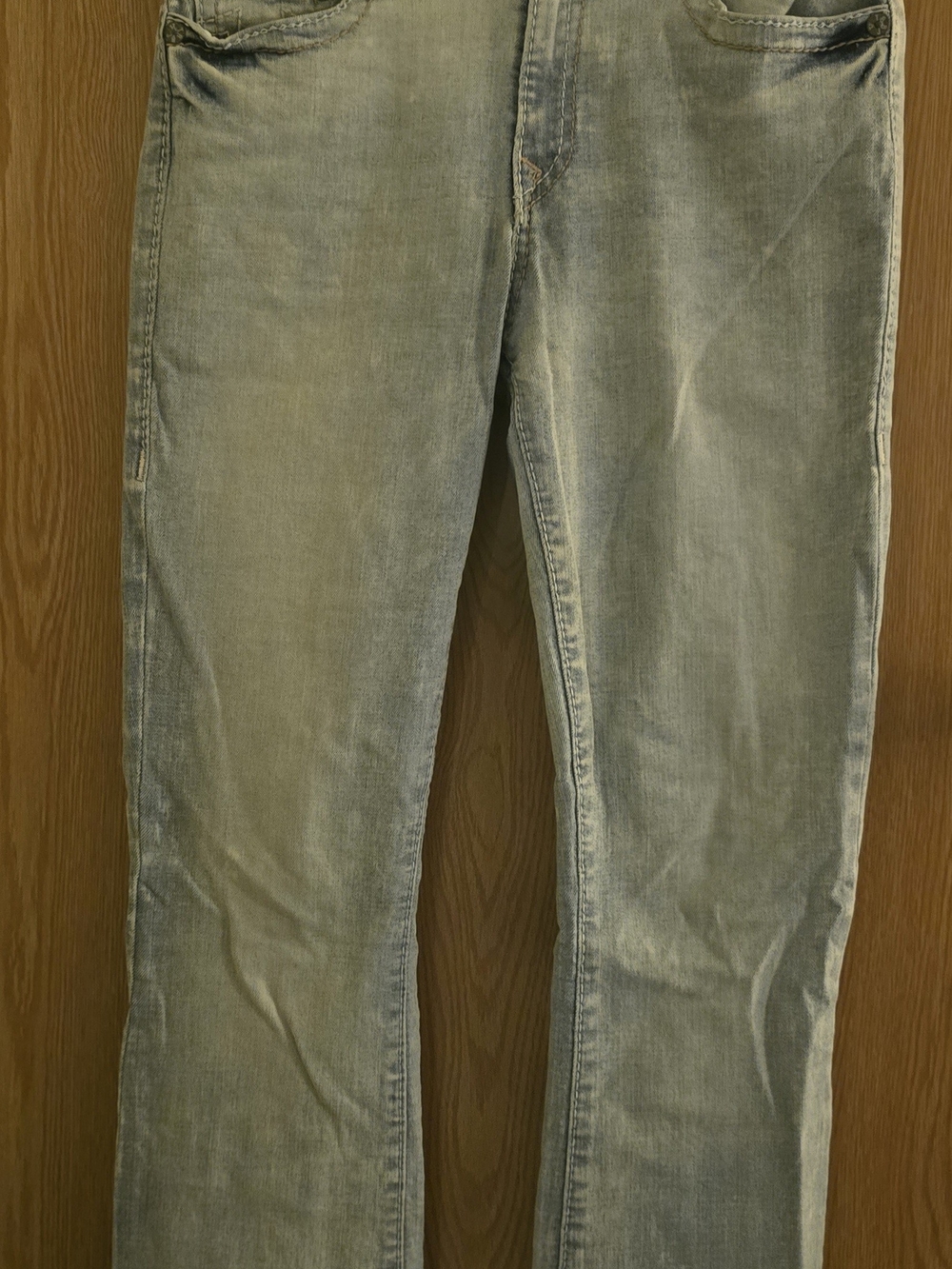 True Religion Women's Becca Bootcut Jeans in Stonewash Blue - Size 30 Slim